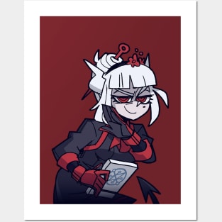 Maid Lucy Smug Examtaker (helltaker) Posters and Art